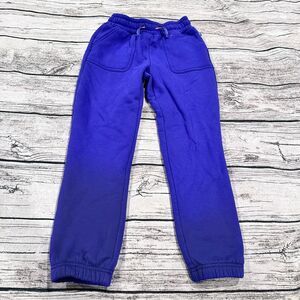 Mondetta Purple Sweatpants with Elastic Waistband and Tapered Cuffs Size XS 5/6